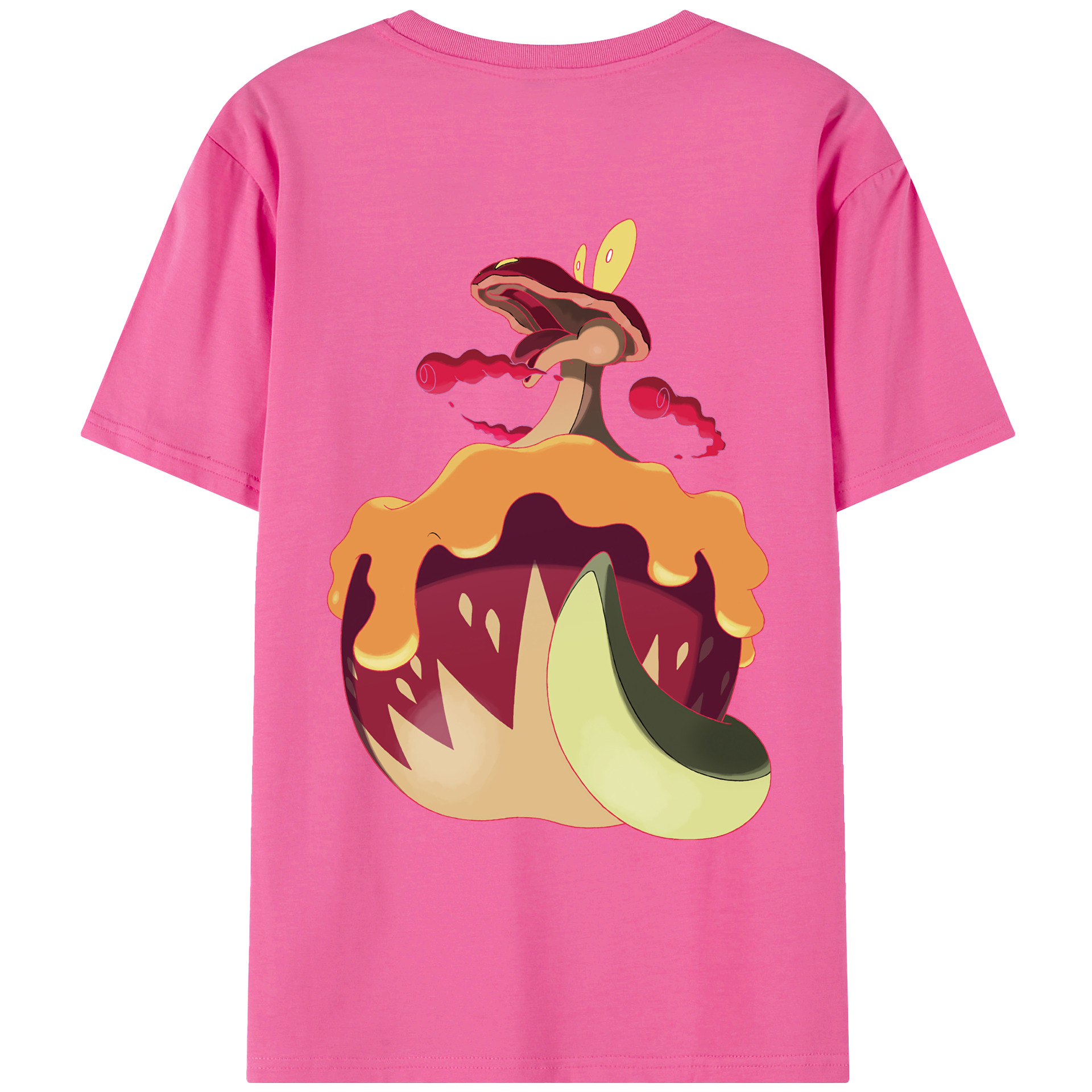 （画像用） ポケットモンスター Pokémon レディース半袖Tシャツ(バックプリント)